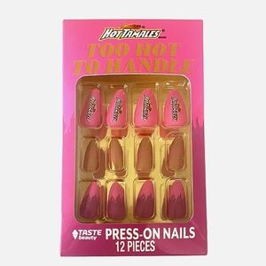 Hot Tamales Press-on Nails - Too Hot to Handle Valentine's Day Limited Edition